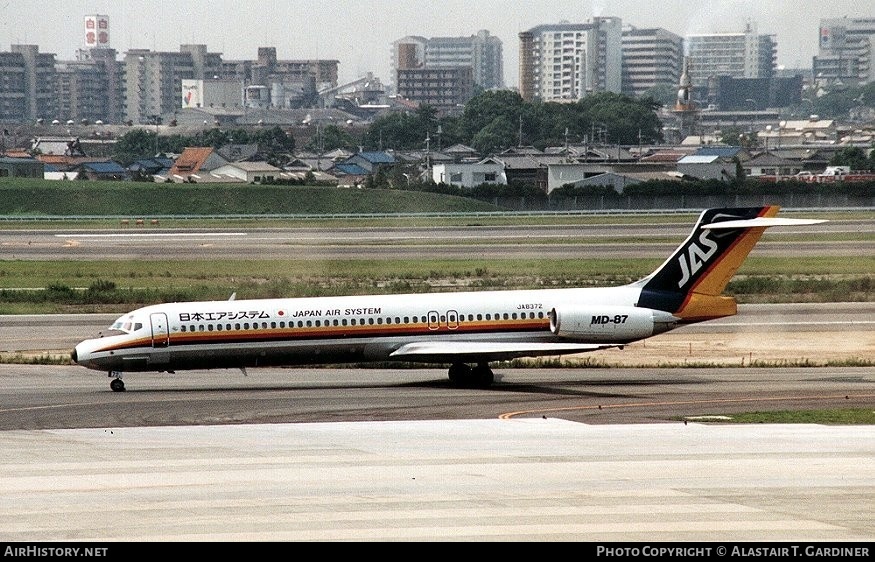 Aircraft Photo of JA8372 | McDonnell Douglas MD-87 (DC-9-87) | Japan Air System - JAS | AirHistory.net #52662