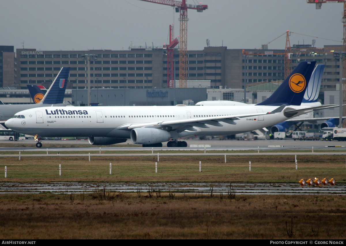 Aircraft Photo of D-AIKG | Airbus A330-343E | Lufthansa | AirHistory.net #52663