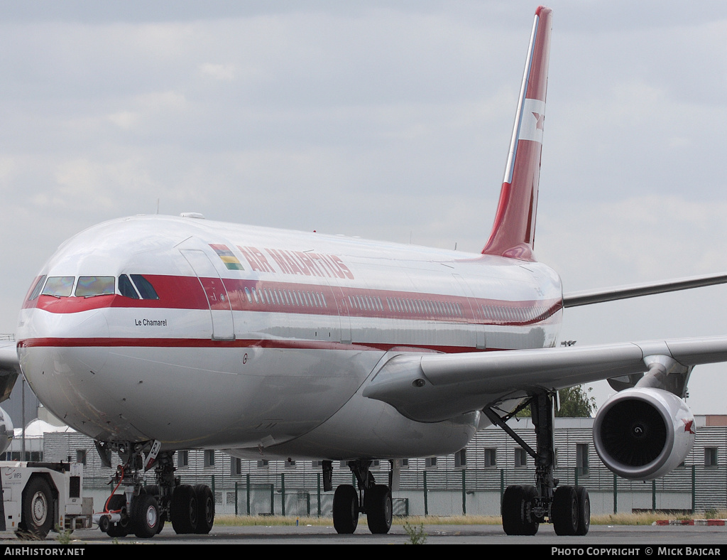 Aircraft Photo of 3B-NBJ | Airbus A340-313 | Air Mauritius | AirHistory.net #52669