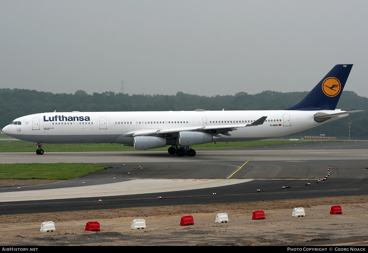 Aircraft Photo of D-AIGO | Airbus A340-313 | Lufthansa | AirHistory.net #52676