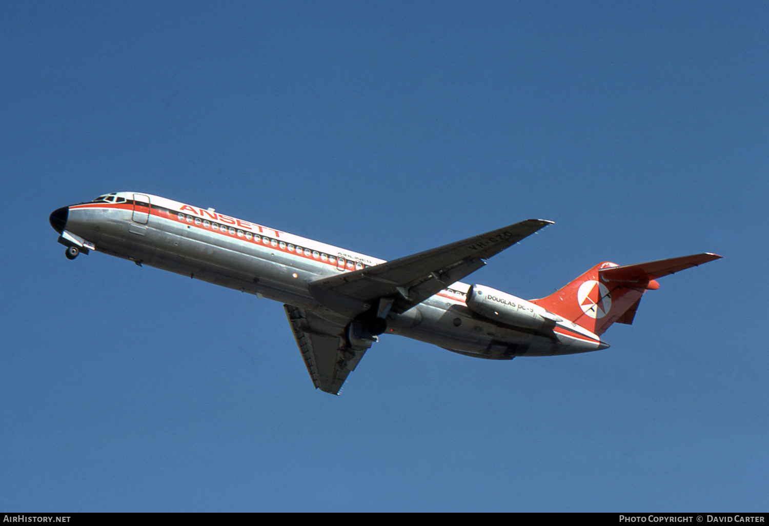 Aircraft Photo of VH-CZD | McDonnell Douglas DC-9-31 | Ansett Airlines of Australia | AirHistory.net #52721