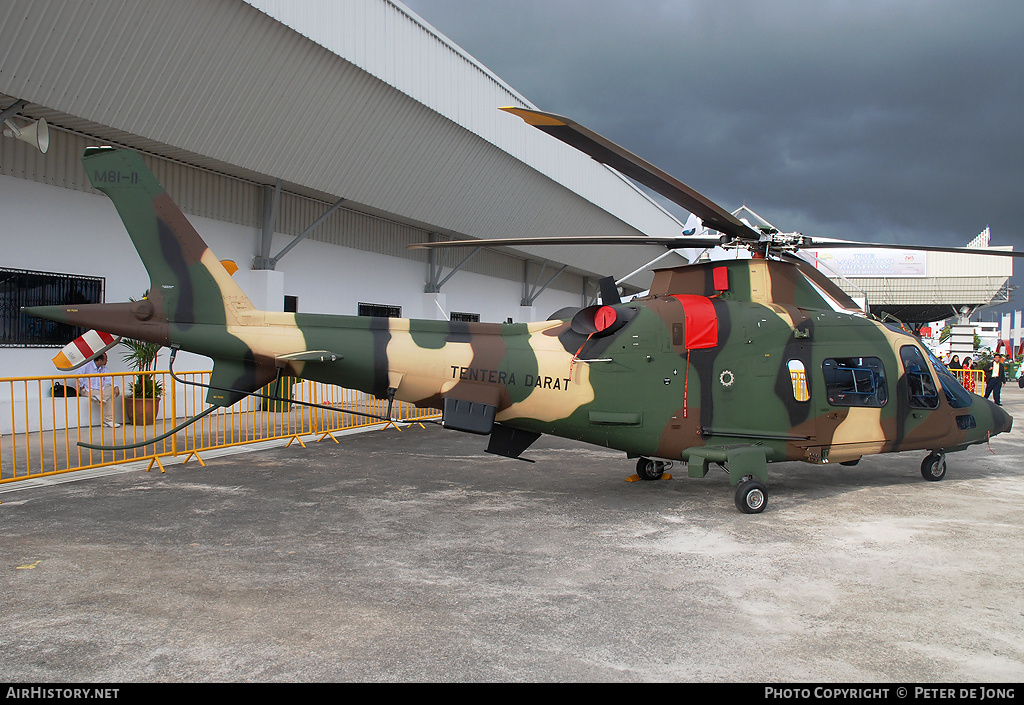 Aircraft Photo of M81-11 | Agusta A-109E LUH | Malaysia - Army | AirHistory.net #52722