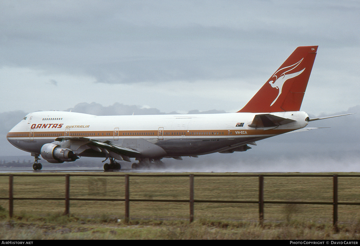 Aircraft Photo of VH-ECA | Boeing 747-238BM | Qantas | AirHistory.net #52730