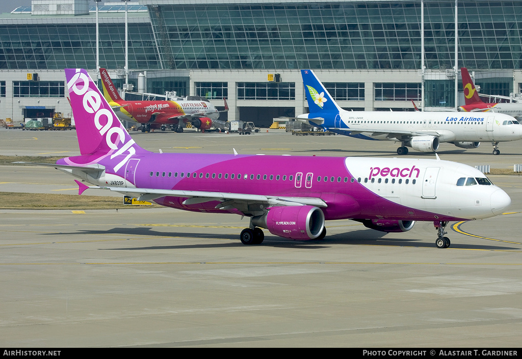 Aircraft Photo of JA809P | Airbus A320-214 | Peach Aviation | AirHistory.net #52740