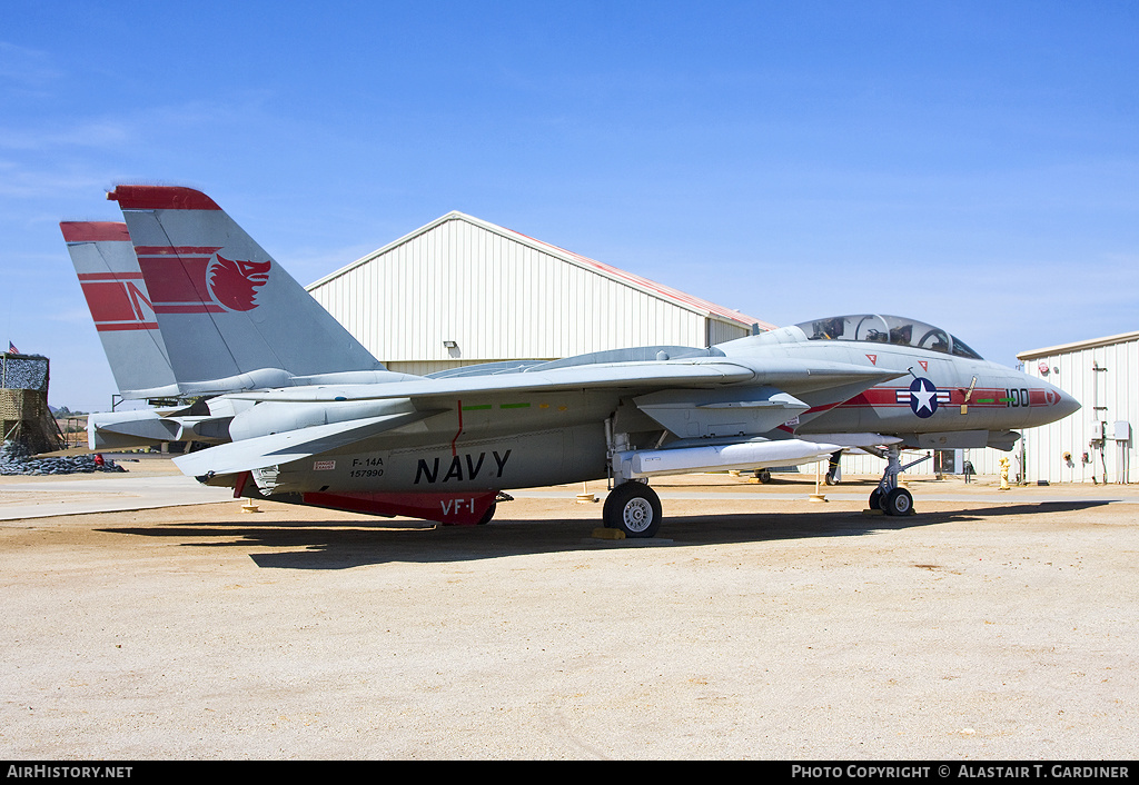 Aircraft Photo of 157990 | Grumman F-14A Tomcat | USA - Navy | AirHistory.net #52770