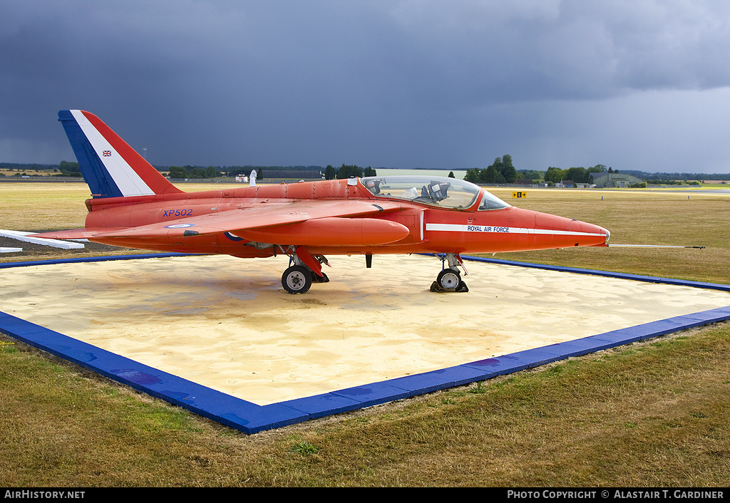 Aircraft Photo of XP502 | Folland Fo.144 Gnat T.1 | UK - Air Force | AirHistory.net #52791