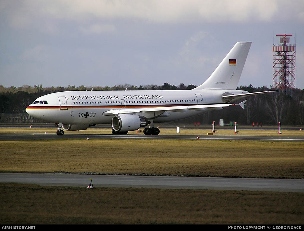 Aircraft Photo of 1022 | Airbus A310-304 | Germany - Air Force | AirHistory.net #52794