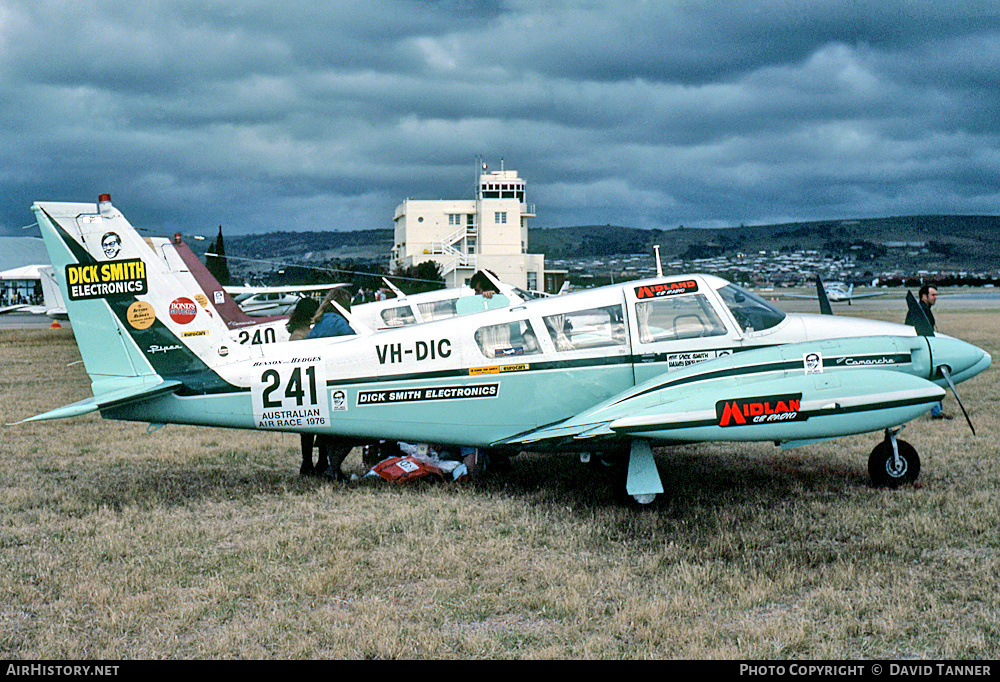 Aircraft Photo of VH-DIC | Piper PA-30-160 Twin Comanche C | Dick Smith Electronics | AirHistory.net #52811