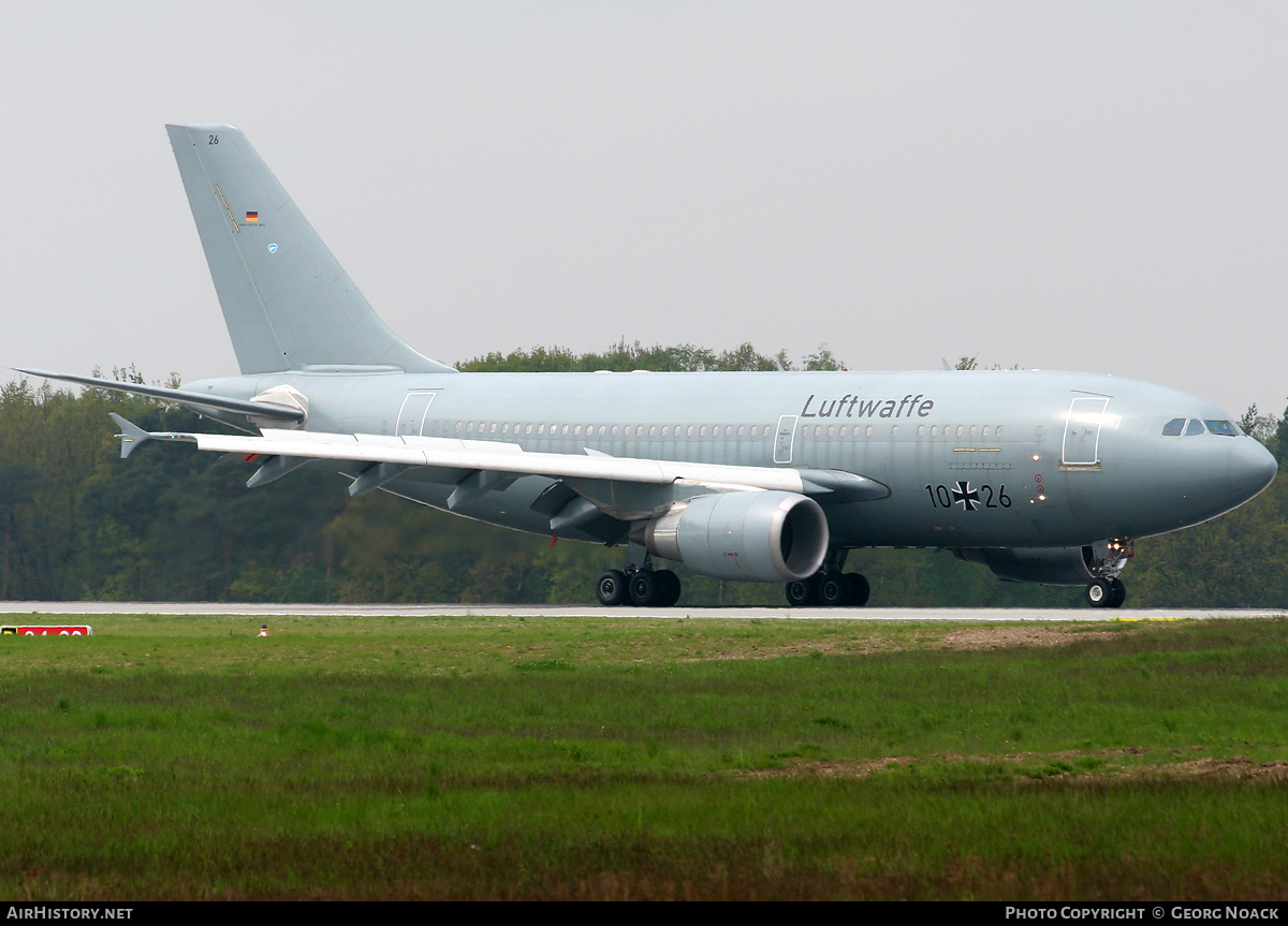 Aircraft Photo of 1026 | Airbus A310-304 | Germany - Air Force | AirHistory.net #52815