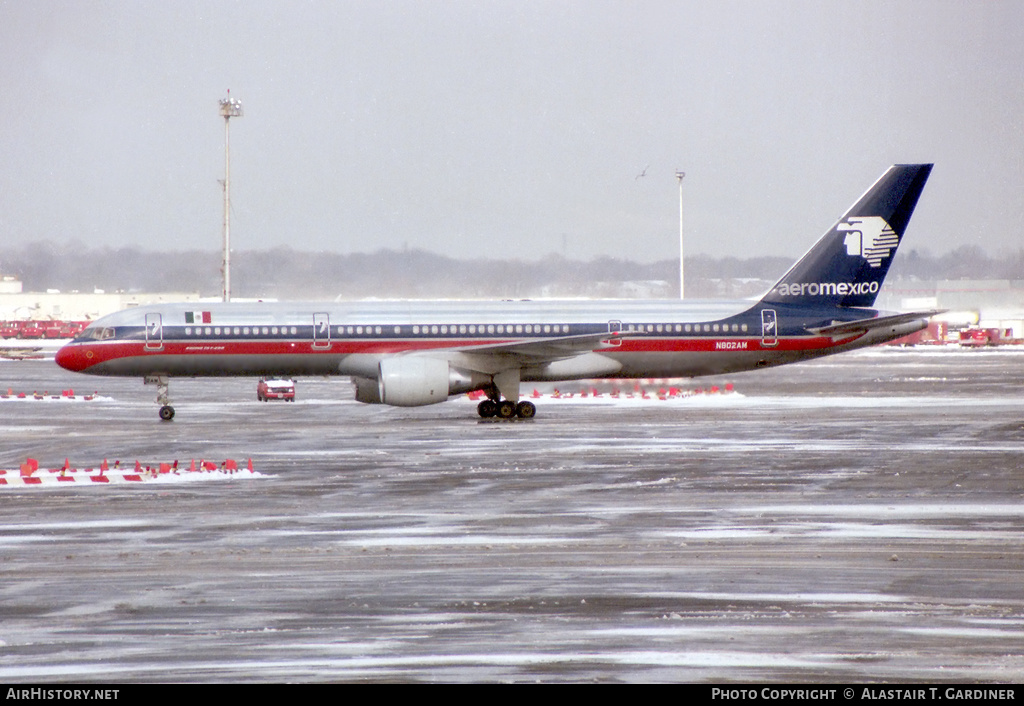 Aircraft Photo of N802AM | Boeing 757-2Q8 | AeroMéxico | AirHistory.net #52830