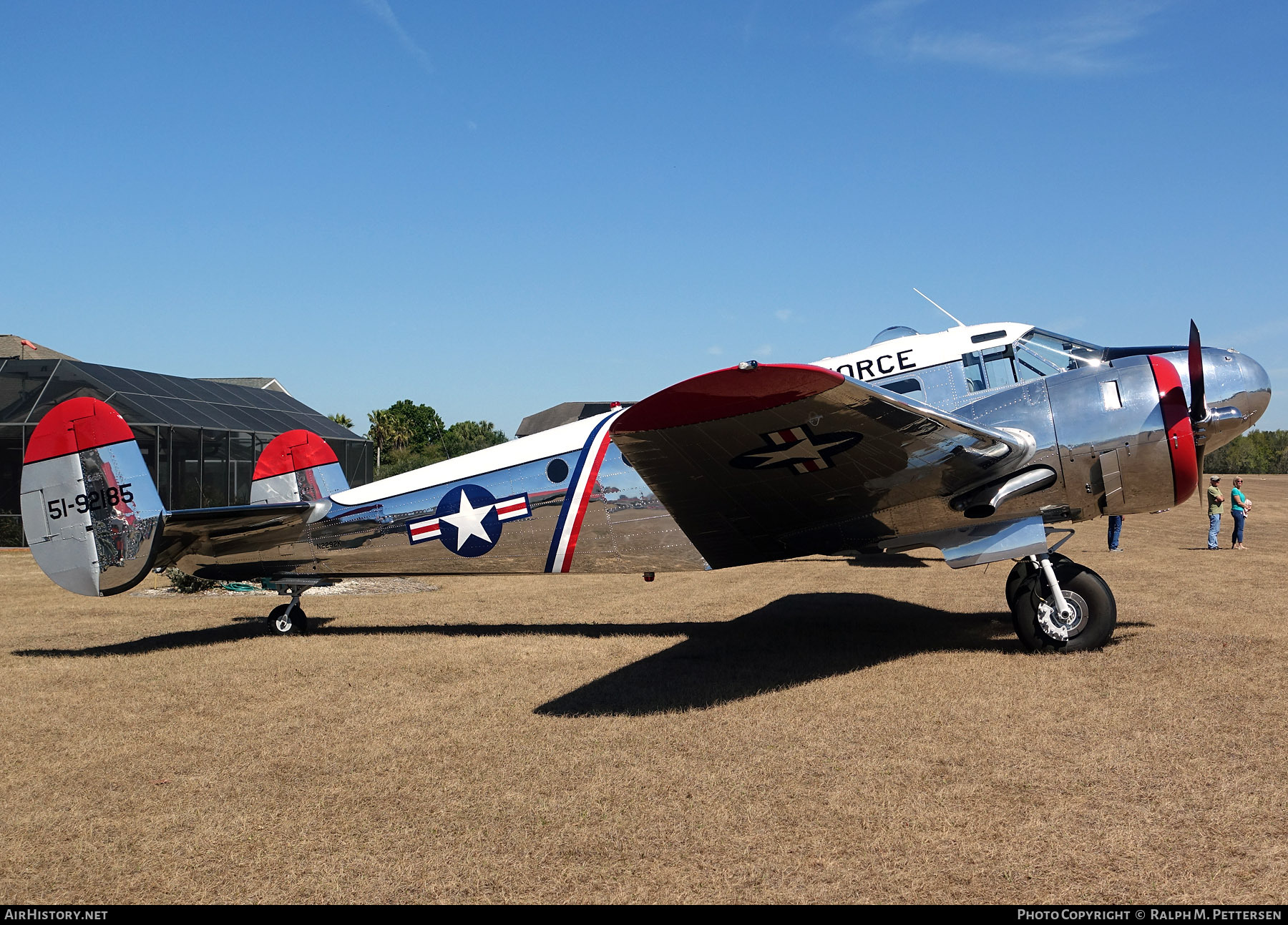 Aircraft Photo of N2292K / 51-92185 | Beech Expeditor 3N | USA - Air Force | AirHistory.net #52832