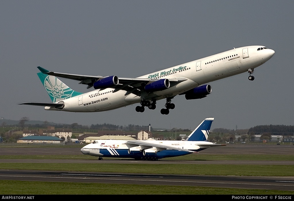 Aircraft Photo of 9Y-JIL | Airbus A340-311 | BWIA West Indies Airways | AirHistory.net #52843