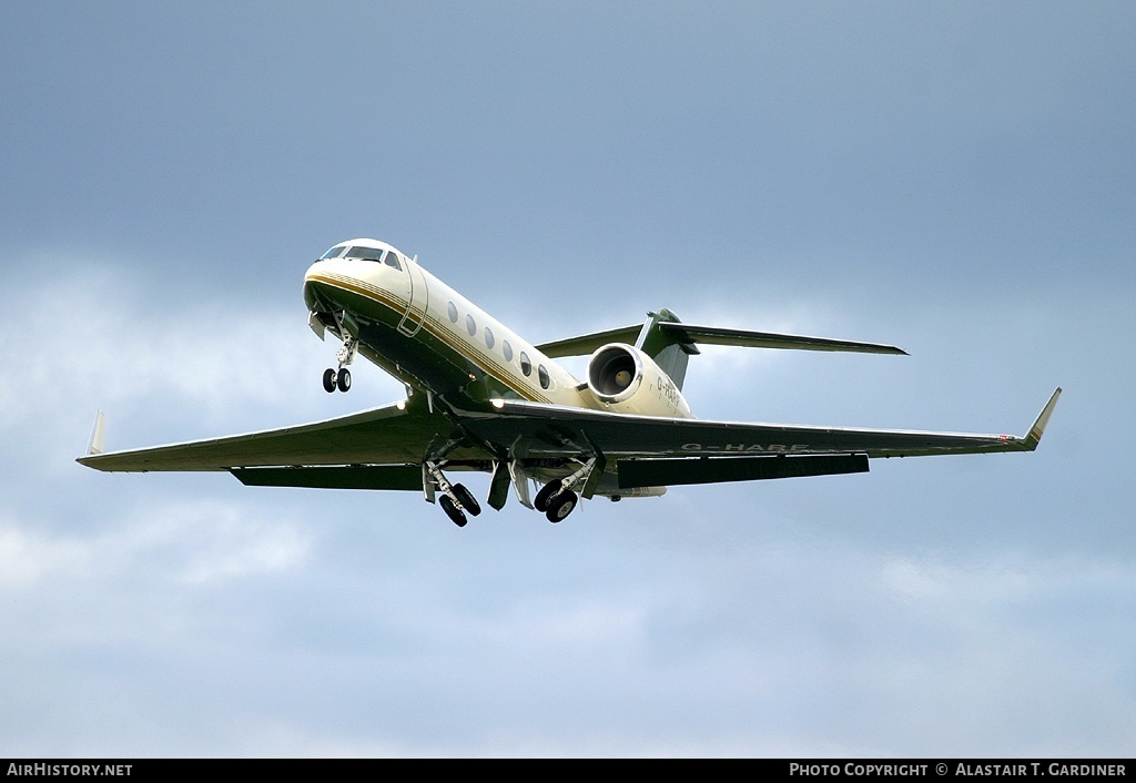 Aircraft Photo of G-HARF | Gulfstream Aerospace G-IV Gulfstream IV | Fayair | AirHistory.net #52860