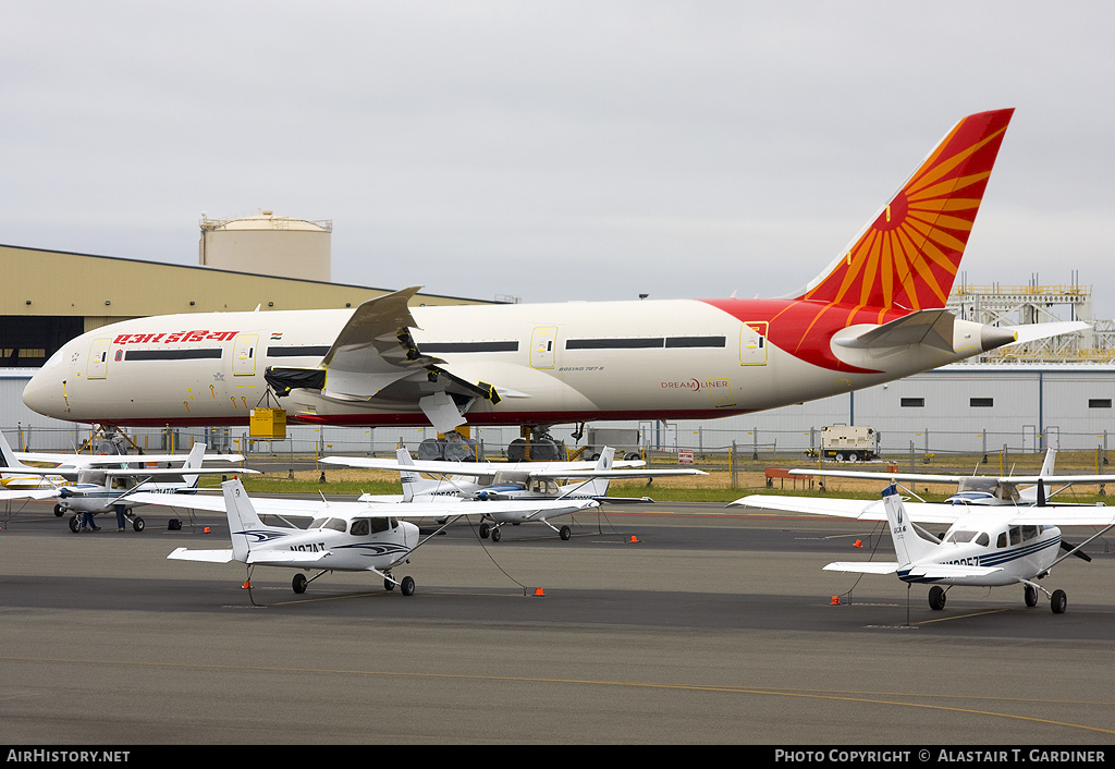 Aircraft Photo of Boeing 787-8 Dreamliner | Air India | AirHistory.net #52862