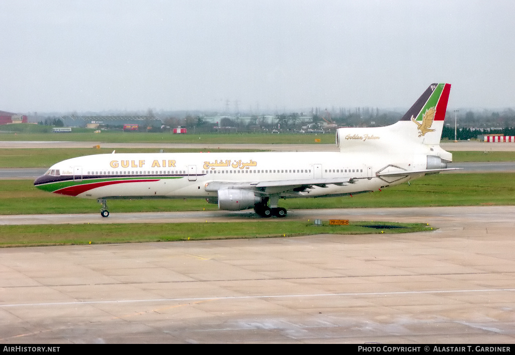 Aircraft Photo of A4O-TY | Lockheed L-1011-385-1-15 TriStar 200 | Gulf Air | AirHistory.net #52863