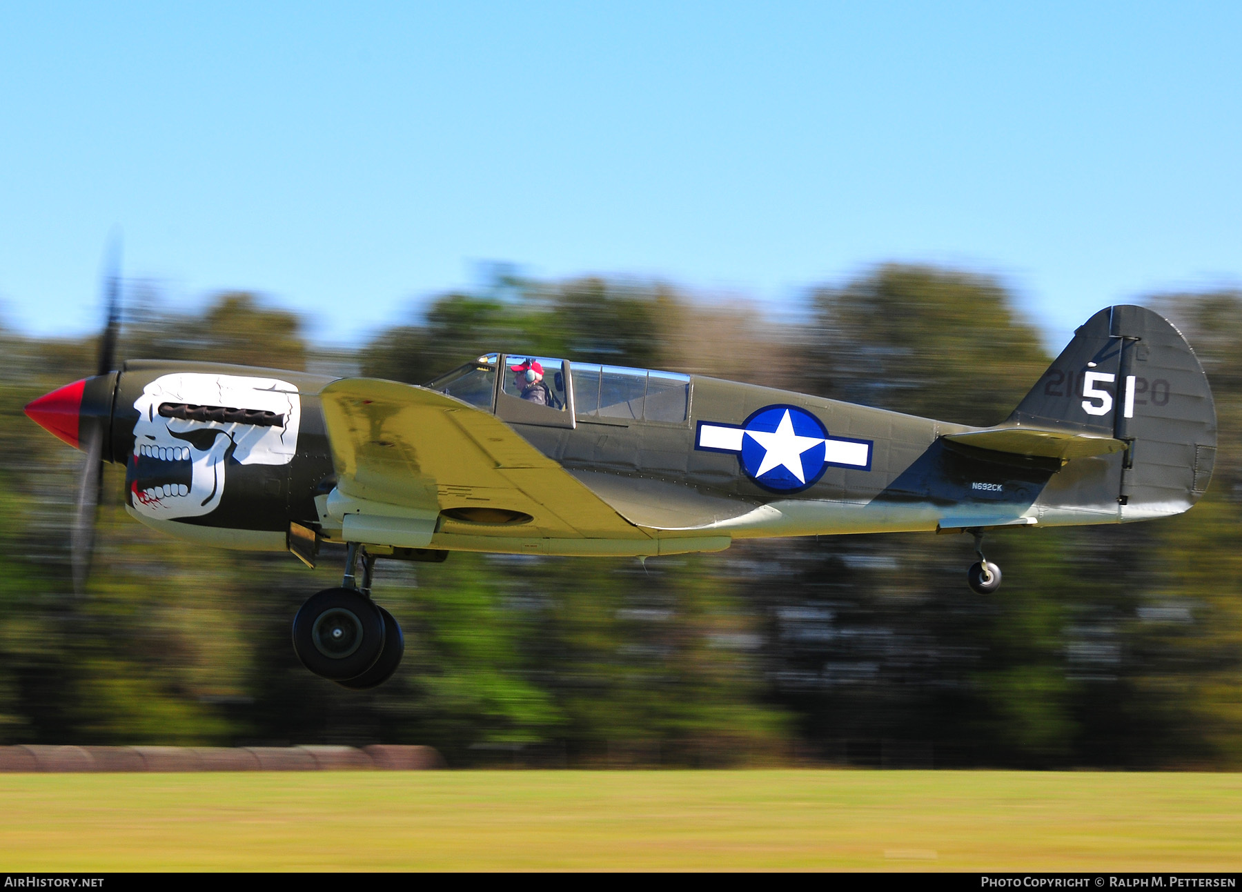 Aircraft Photo of N692CK / 2105120 | Curtiss P-40N Warhawk | USA - Air Force | AirHistory.net #52868