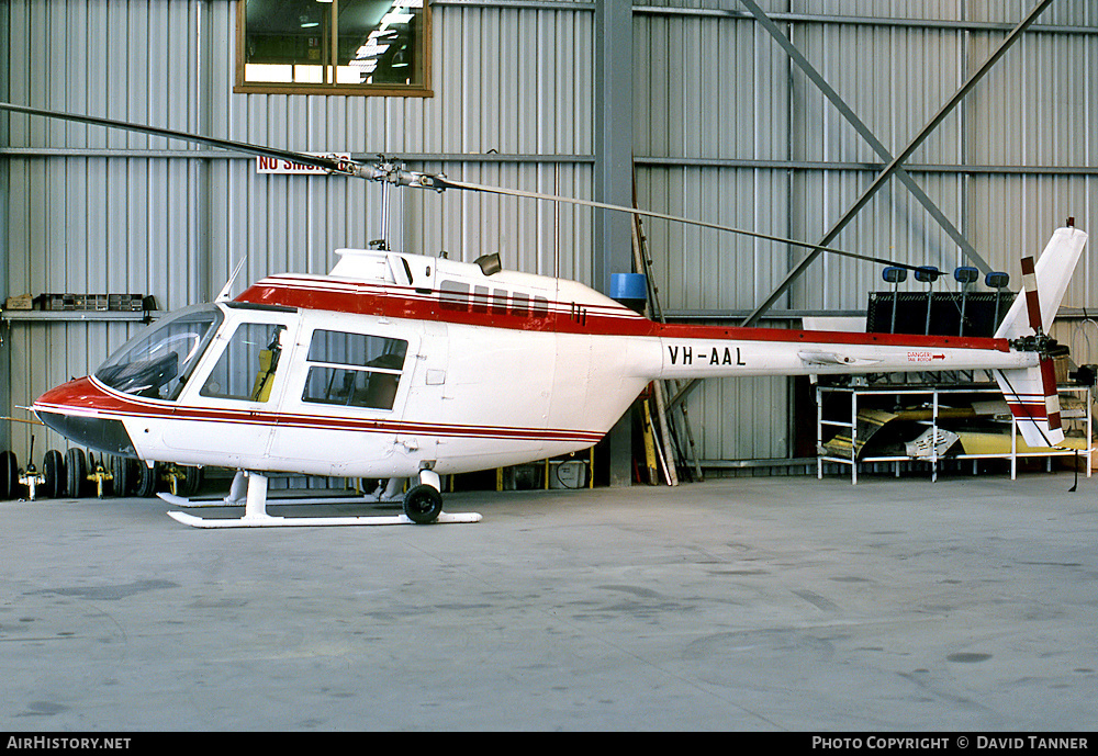 Aircraft Photo of VH-AAL | Bell 206A JetRanger | AirHistory.net #52869