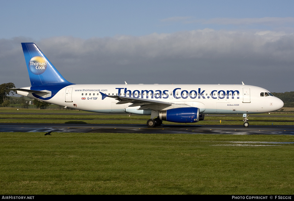 Aircraft Photo of G-FTDF | Airbus A320-231 | Thomas Cook Airlines | AirHistory.net #52887