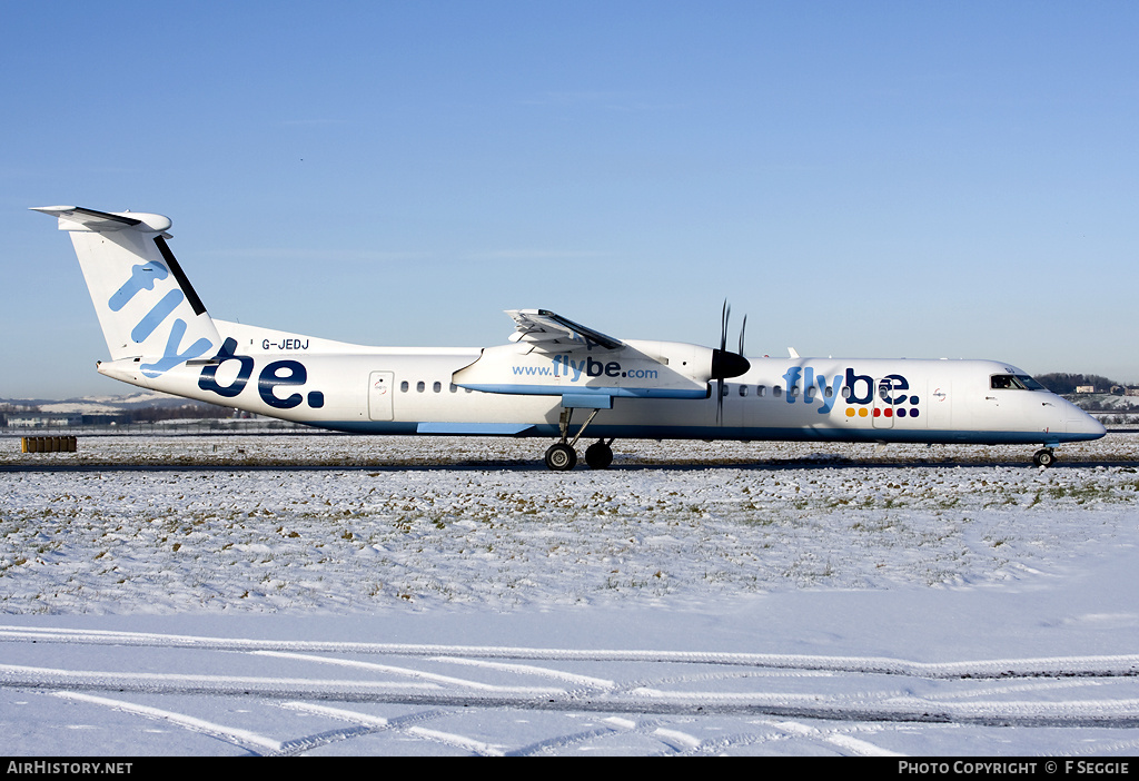 Aircraft Photo of G-JEDJ | Bombardier DHC-8-402 Dash 8 | Flybe | AirHistory.net #52889