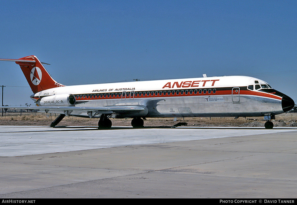 Aircraft Photo of VH-CZL | McDonnell Douglas DC-9-31 | Ansett Airlines of Australia | AirHistory.net #52893