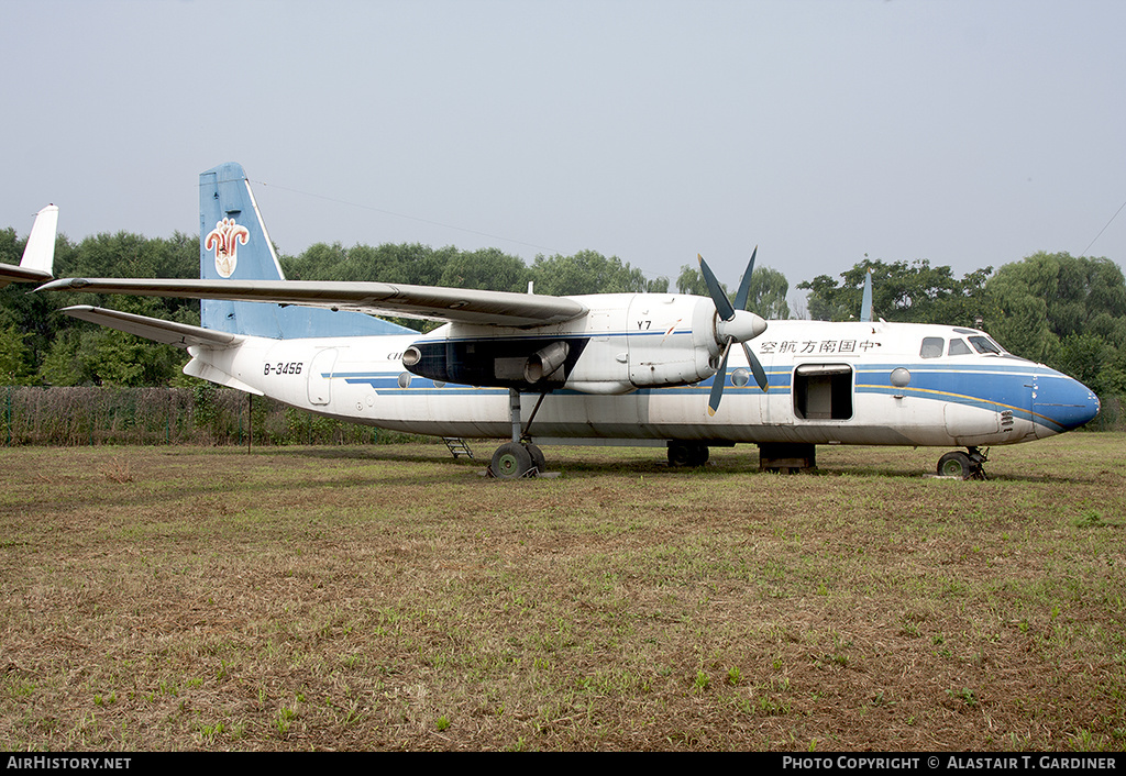 Aircraft Photo of B-3456 | Xian Y7 | China Southern Airlines | AirHistory.net #52896