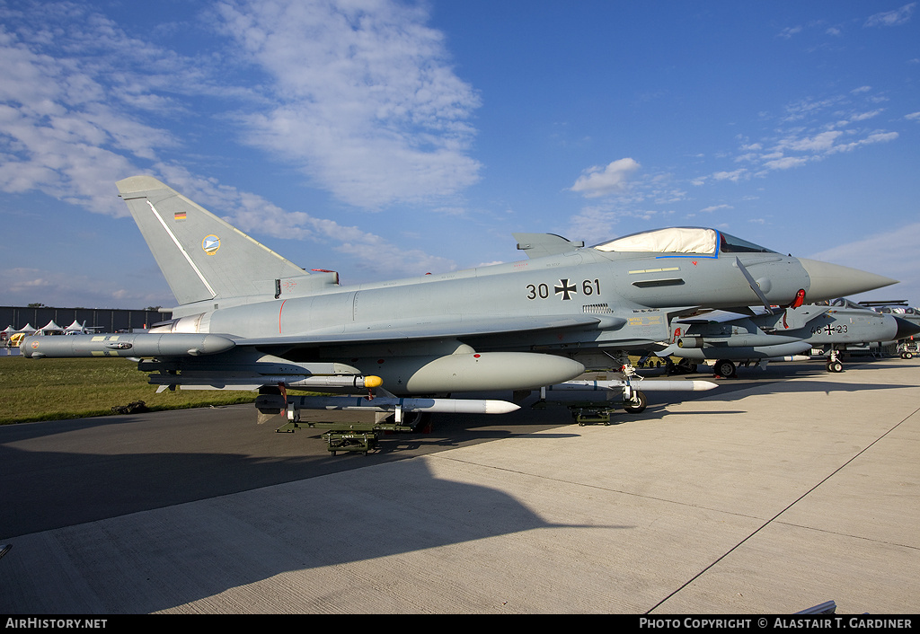 Aircraft Photo of 3061 | Eurofighter EF-2000 Typhoon S | Germany - Air Force | AirHistory.net #52897