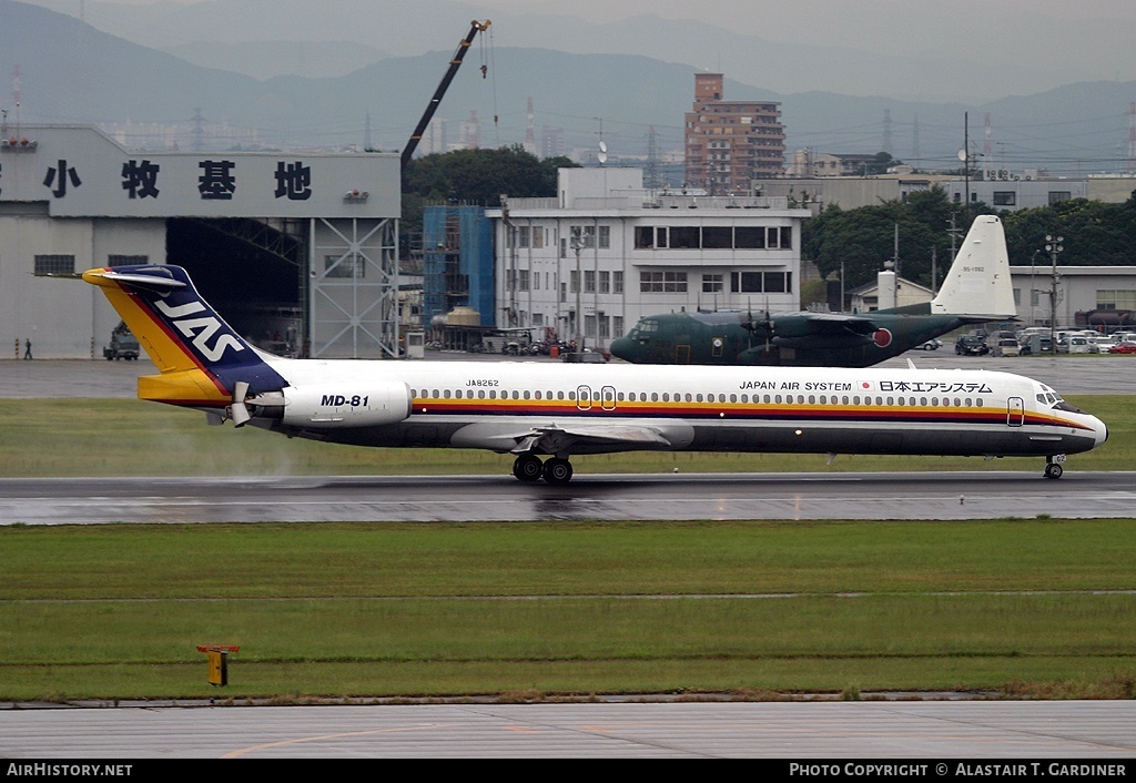 Aircraft Photo of JA8262 | McDonnell Douglas MD-81 (DC-9-81) | Japan Air System - JAS | AirHistory.net #52902
