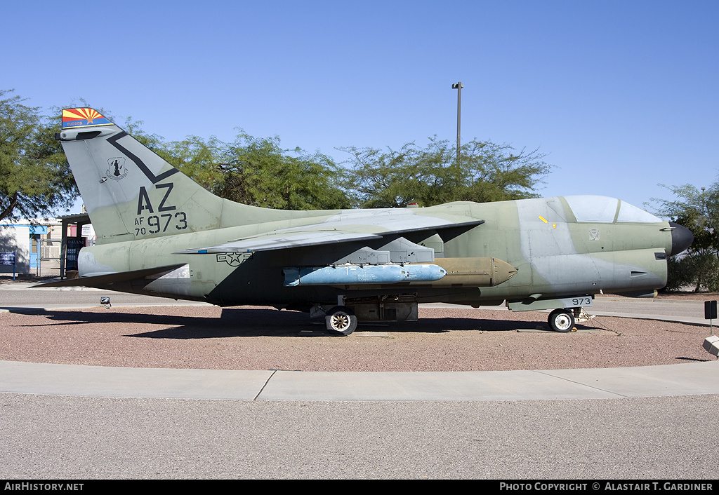 Aircraft Photo of 70-0973 / AF70-973 | LTV A-7D Corsair II | USA - Air Force | AirHistory.net #52905