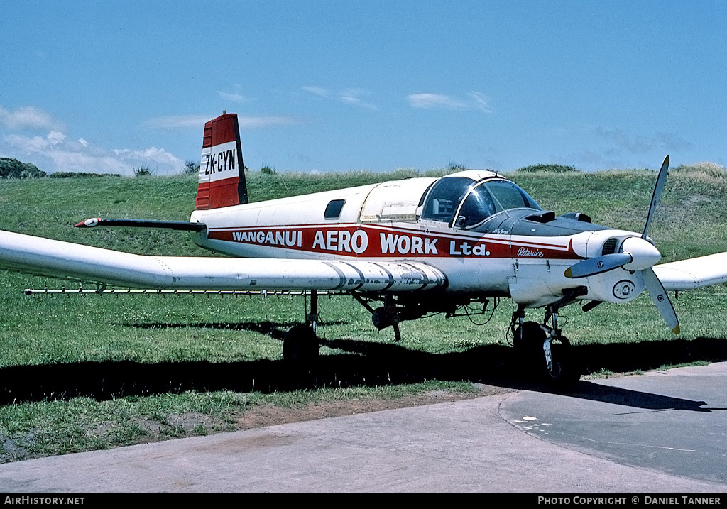 Aircraft Photo of ZK-CYN | Fletcher FU-24-950M | Wanganui Aero Work Ltd. | AirHistory.net #52918