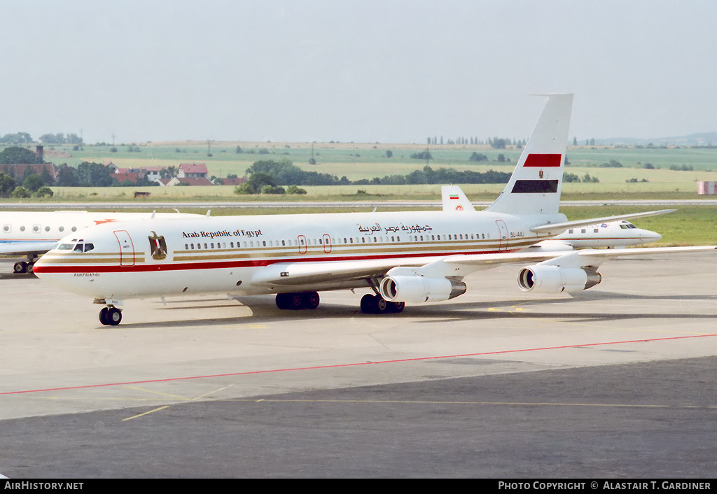 Aircraft Photo of SU-AXJ | Boeing 707-366C | Arab Republic of Egypt | AirHistory.net #52921