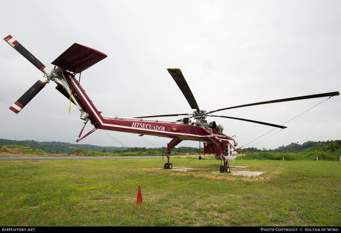 Aircraft Photo of HC-CHG | Sikorsky S-64F Skycrane | HTS Ecuador - Helicopter Transport Services | AirHistory.net #52931