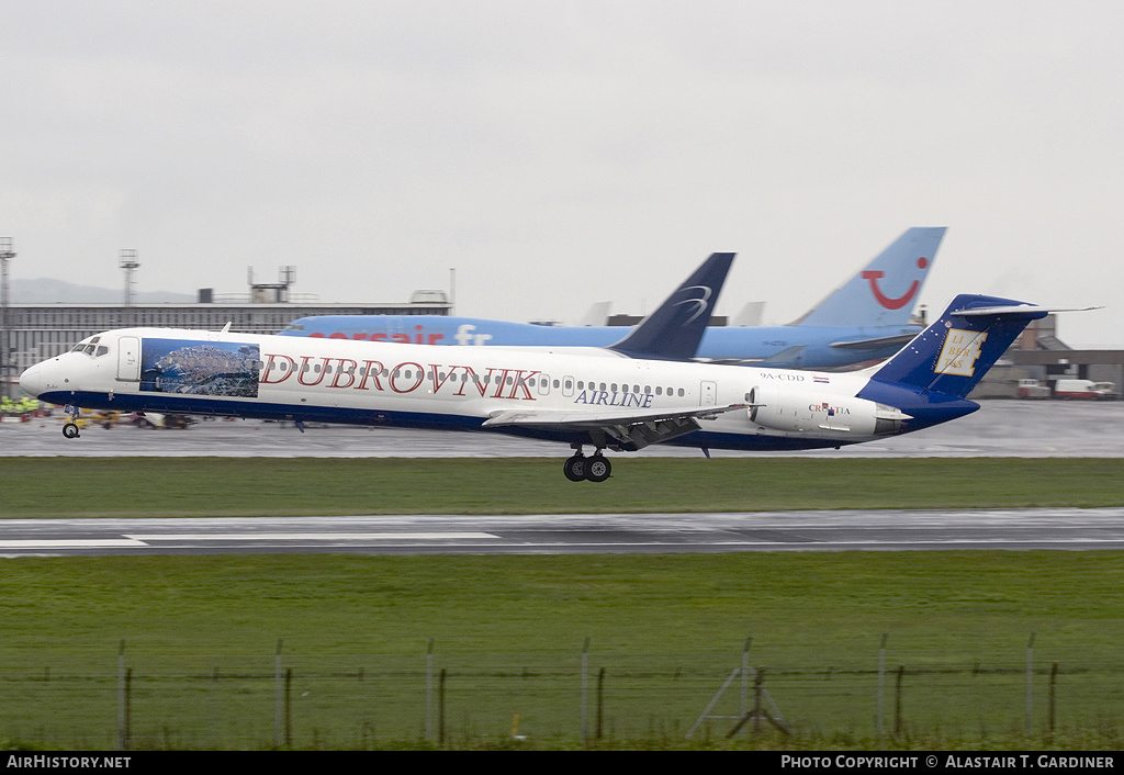 Aircraft Photo of 9A-CDD | McDonnell Douglas MD-82 (DC-9-82) | Dubrovnik Airline | AirHistory.net #52936