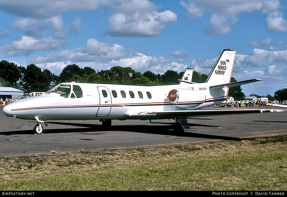 Aircraft Photo of VH-TFY | Cessna 550 Citation II | Don Hodge Group | AirHistory.net #52940