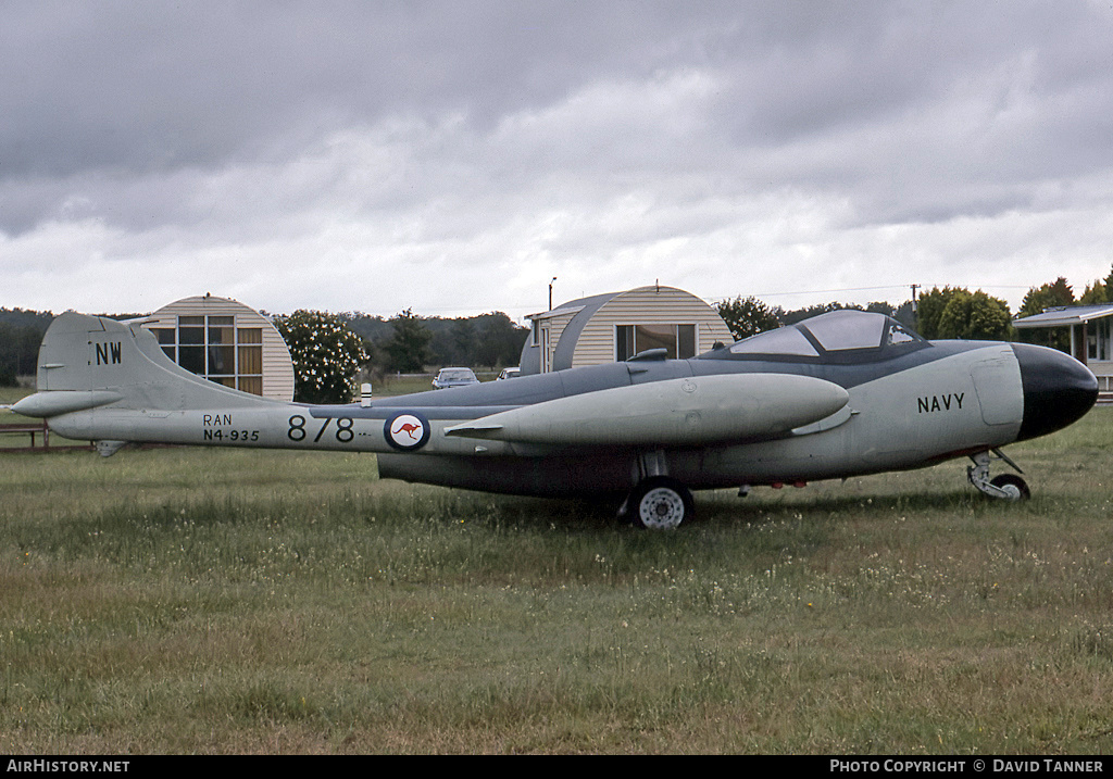 Aircraft Photo of N4-935 | De Havilland D.H. 112 Sea Venom FAW53 | Australia - Navy | AirHistory.net #52944