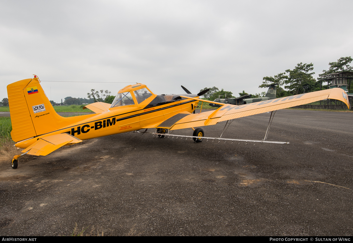 Aircraft Photo of HC-BIM | Cessna A188B AgTruck | Agroaereo | AirHistory.net #52956