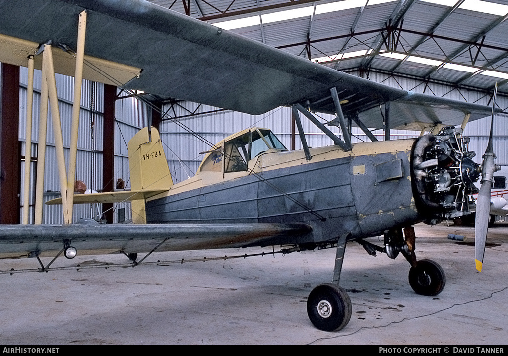 Aircraft Photo of VH-FBA | Grumman G-164 Ag-Cat | AirHistory.net #52962