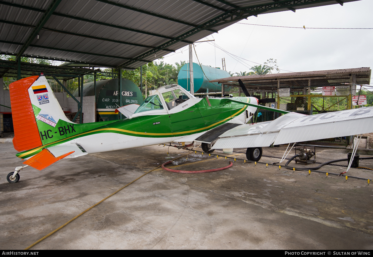 Aircraft Photo of HC-BHX | Cessna A188B AgTruck | Afagres | AirHistory.net #52963