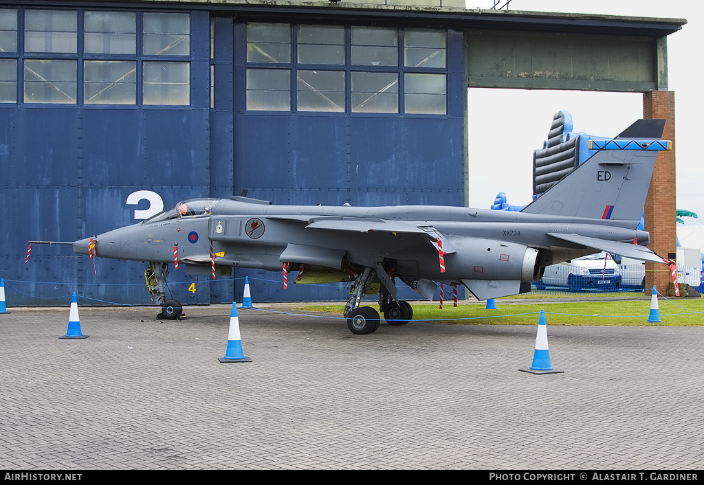Aircraft Photo of XX738 | Sepecat Jaguar GR3A | UK - Air Force | AirHistory.net #52964