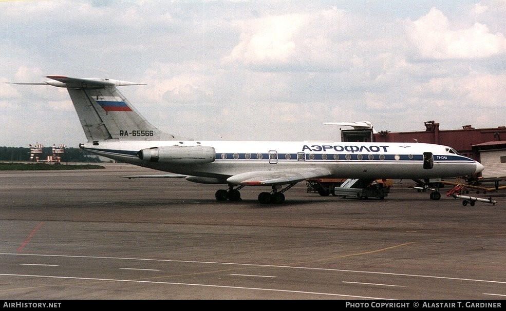 Aircraft Photo of RA-65566 | Tupolev Tu-134A | Aeroflot | AirHistory.net #52968