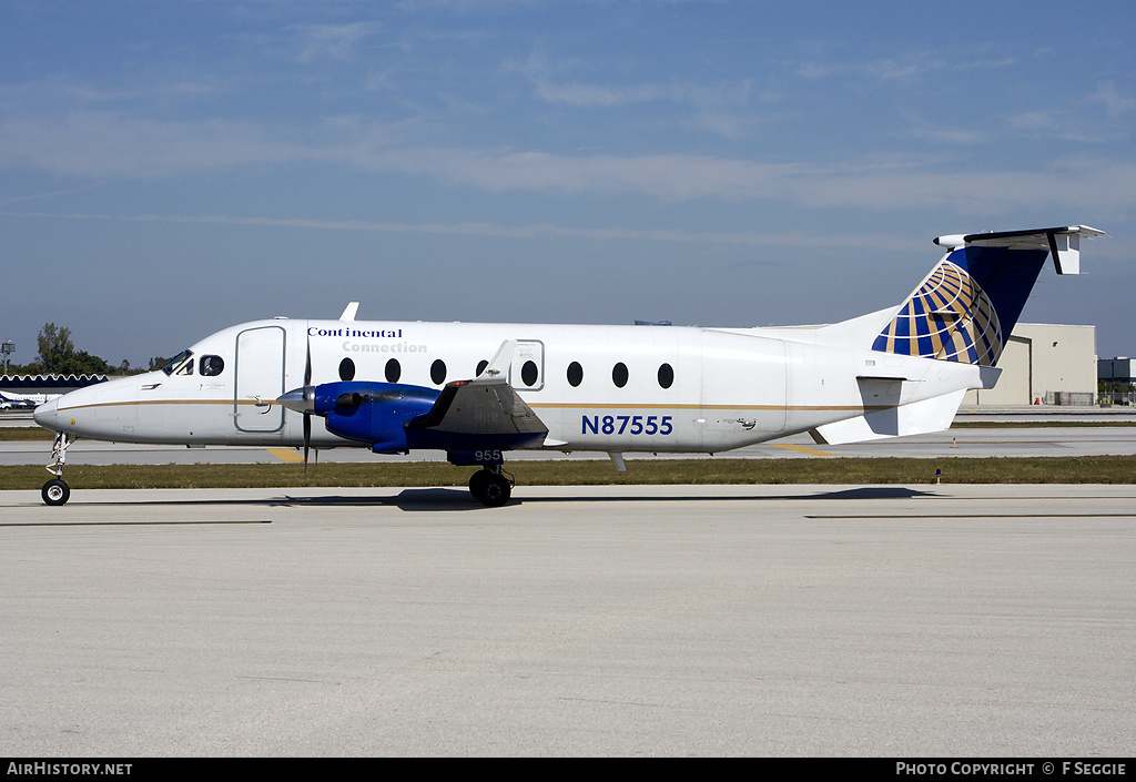 Aircraft Photo of N87555 | Raytheon 1900D | Continental Connection | AirHistory.net #52998