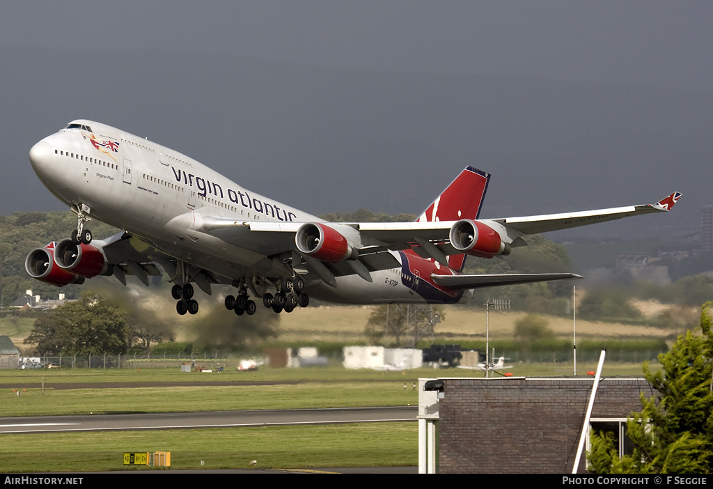 Aircraft Photo of G-VTOP | Boeing 747-4Q8 | Virgin Atlantic Airways | AirHistory.net #52999