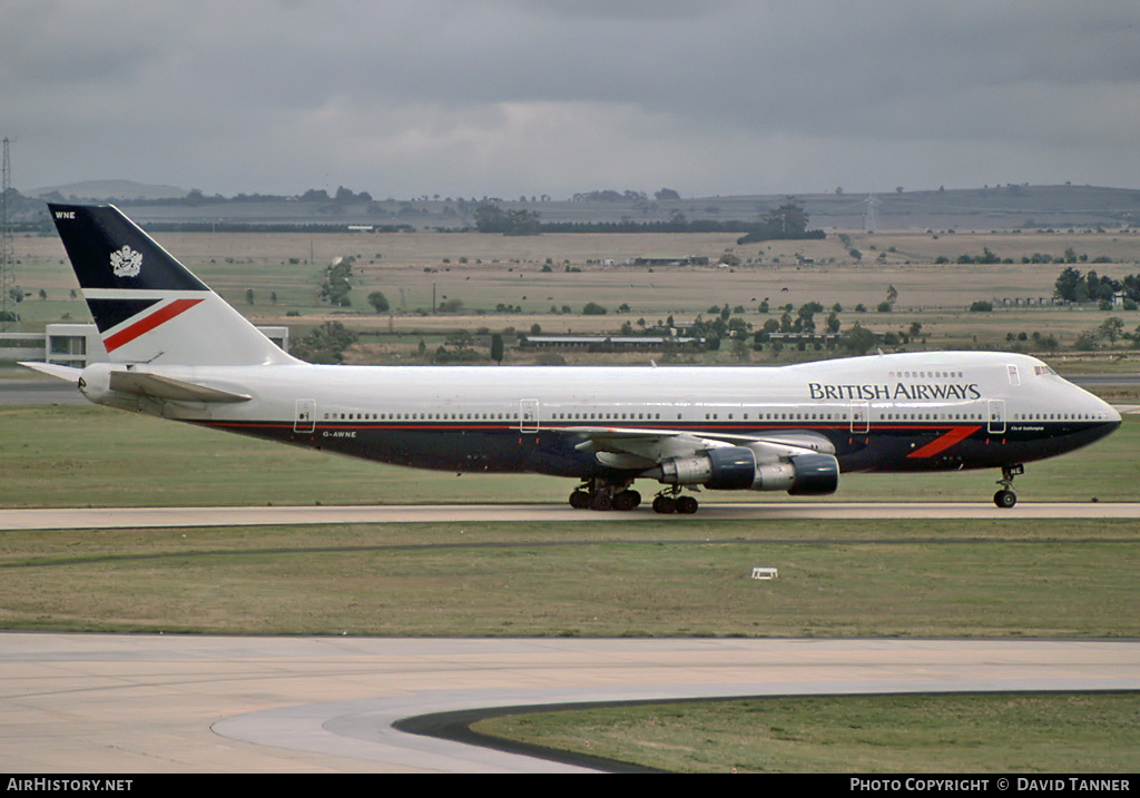 Aircraft Photo of G-AWNE | Boeing 747-136 | British Airways | AirHistory.net #53015