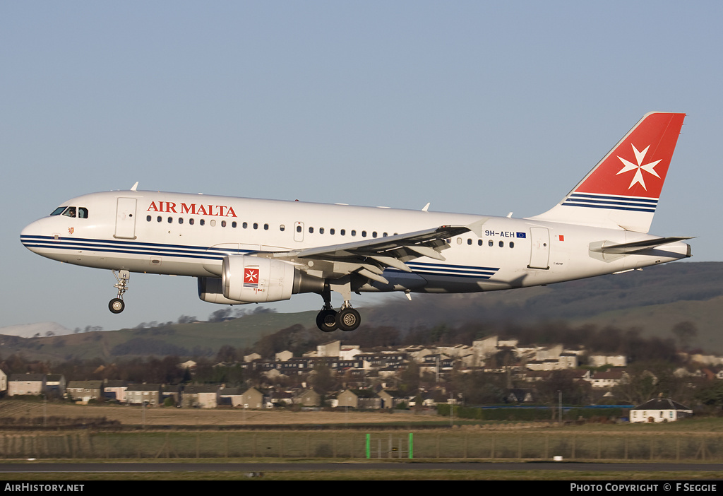 Aircraft Photo of 9H-AEH | Airbus A319-111 | Air Malta | AirHistory.net #53026