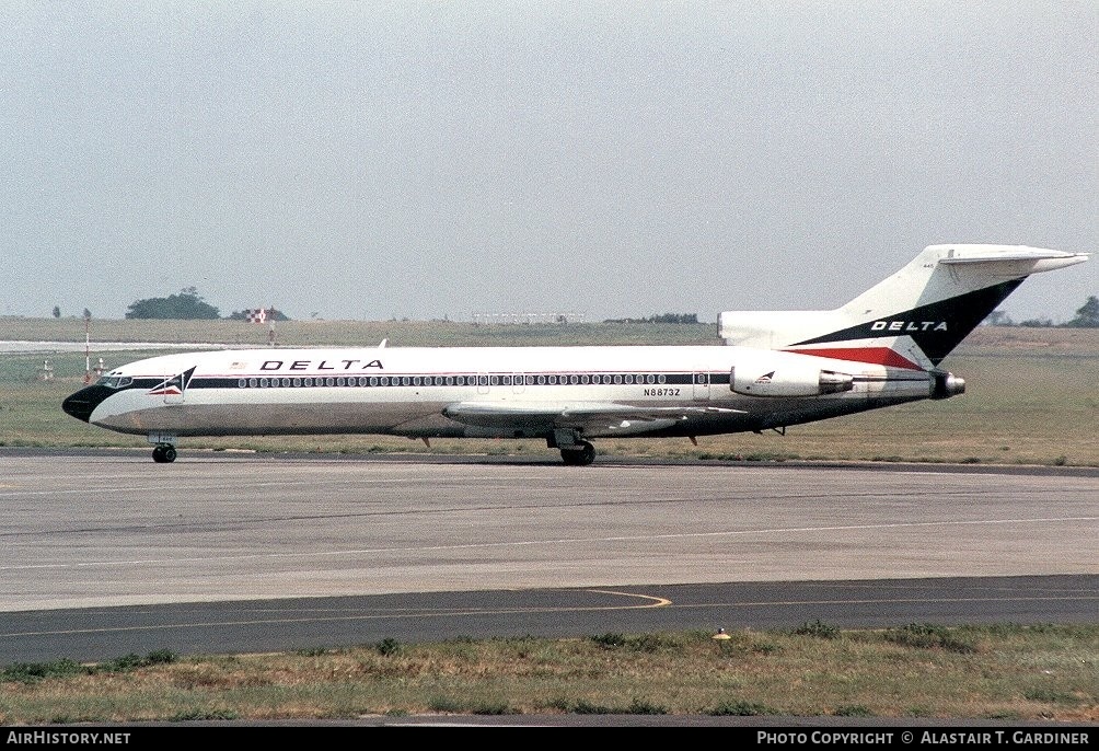 Aircraft Photo of N8873Z | Boeing 727-225/Adv | Delta Air Lines | AirHistory.net #53028
