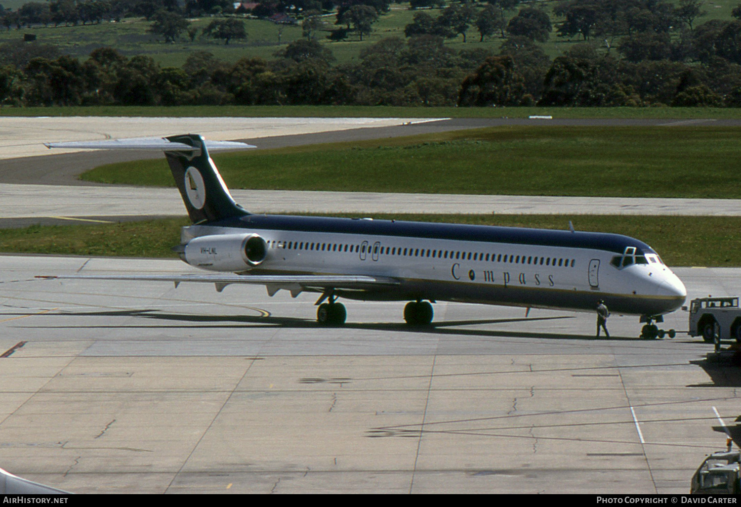 Aircraft Photo of VH-LNL | McDonnell Douglas MD-82 (DC-9-82) | Compass Airlines | AirHistory.net #53040