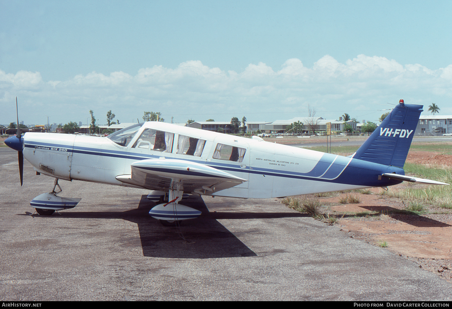 Aircraft Photo of VH-FDY | Piper PA-32-260 Cherokee Six | North Australian Helicopters | AirHistory.net #53051