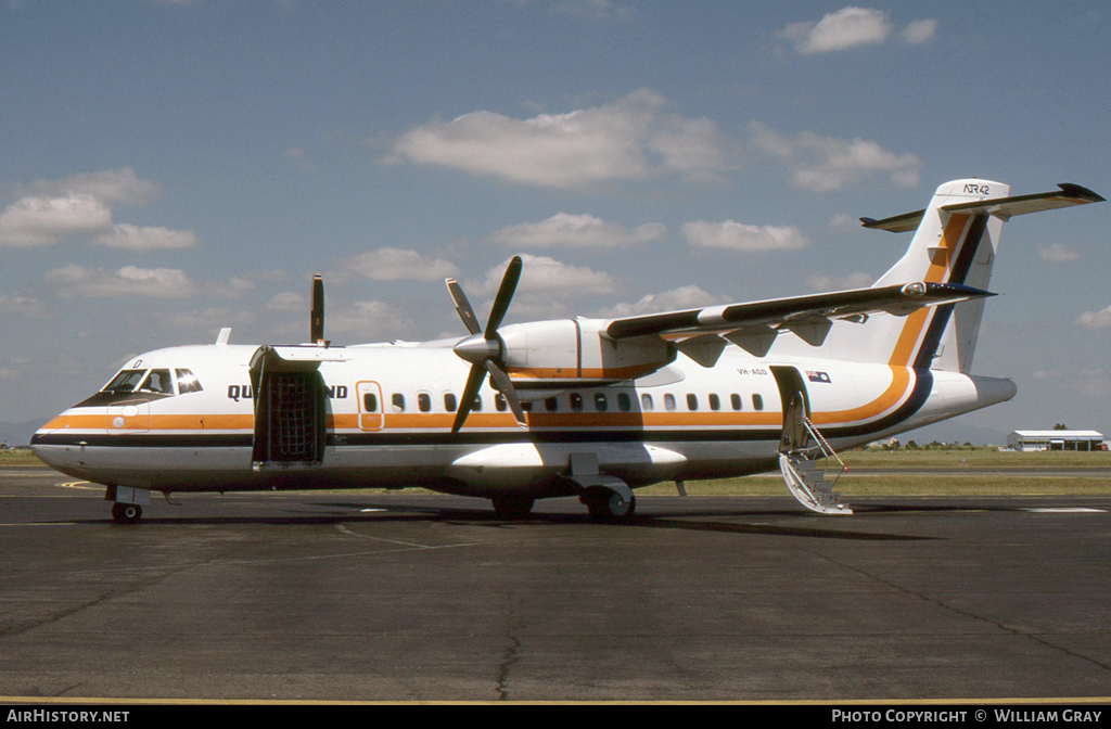 Aircraft Photo of VH-AQD | ATR ATR-42-300 | Air Queensland | AirHistory.net #53056