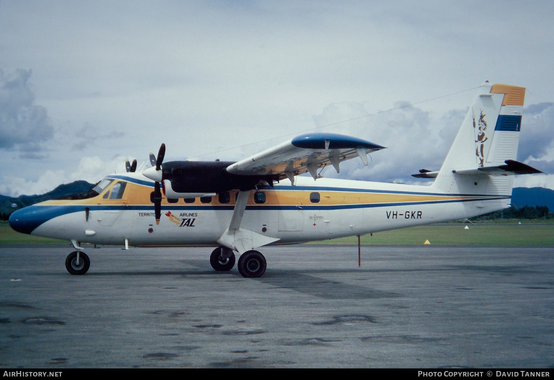 Aircraft Photo of VH-GKR | De Havilland Canada DHC-6-200 Twin Otter | Territory Airlines - TAL | AirHistory.net #53069