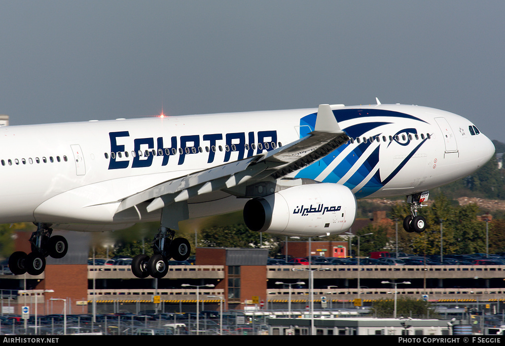 Aircraft Photo of SU-GDS | Airbus A330-343 | EgyptAir | AirHistory.net #53075