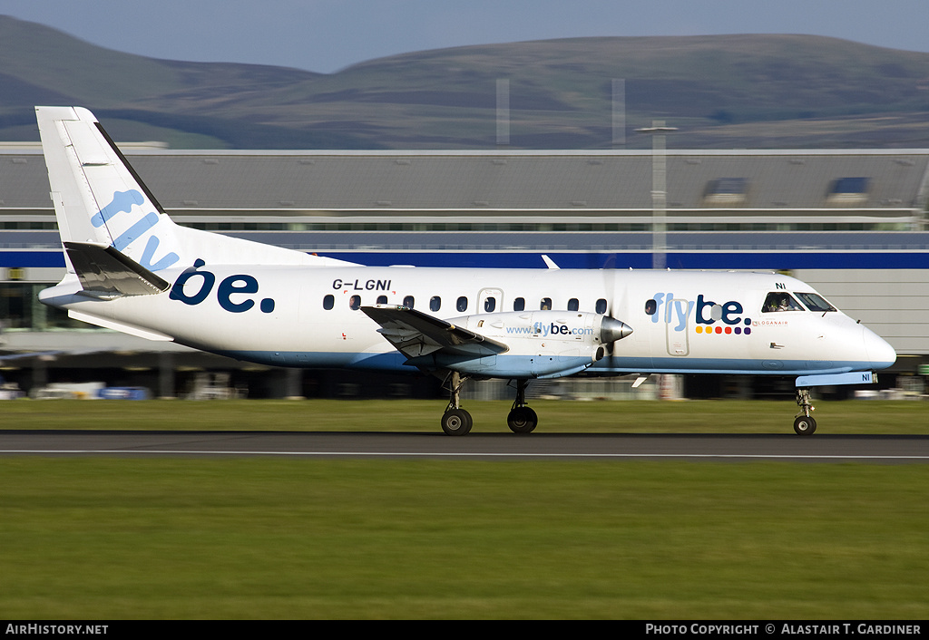 Aircraft Photo of G-LGNI | Saab 340B | Flybe | AirHistory.net #53076